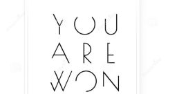 You