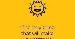 Be happy