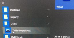 Dolby Digital Plus Countdown