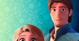 Eugene and Rapunzel in movie Tangled