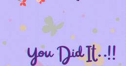You did it!!!!!!!!!!!!!