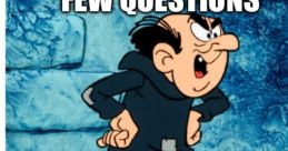 Your father is foking gargamel?