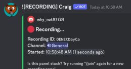 Loud discord call