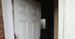 Smash door The of a door being smashed is a jarring and cacophonous one. The initial impact is a sharp, loud noise that
