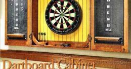 Dart Hit Board Wood 3