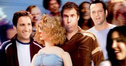 Old School movie poster featuring Luke Wilson, Will Ferrell, and Vince Vaughn in a hilarious college comedy scene.