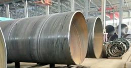 Long metal pipe clang