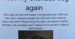 I just lost my dawg