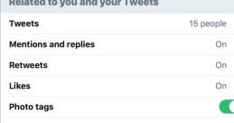 Twitter notification