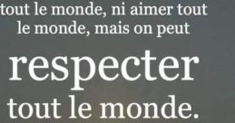 On peut pas plaire a tt le monde The phrase "On peut pas plaire a tt le monde" resonates through the air, its melodic