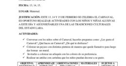 Vamos a hacer un plan especial