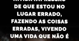 Tudo que eu fiz deu errado!