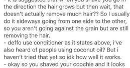 Do You Shave Your Pussy?