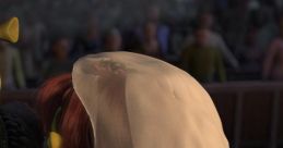 Shrek and Fiona scene from Movie