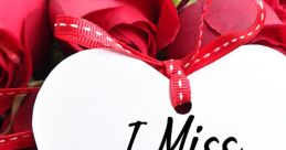 I Miss You Video message