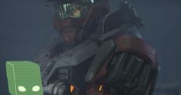 Spartan holding Butlr from Halo Infinite, showcasing the blend of combat and AI support in the game's dynamic environment.