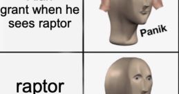 Raptor calling others