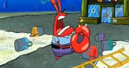 Mr krabs cussing