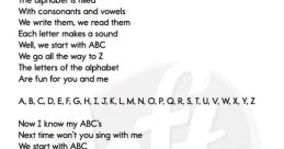 Song n word
