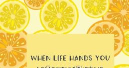 When life hands me limones hhh