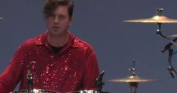 This drummer is at the wrong gig