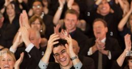 2. clapping audience