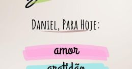 Bom dia daniel