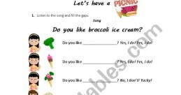 Do You Like Ice Cream?