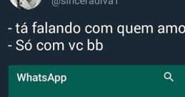 Ta falando com quem