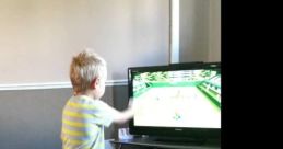 Kid Breaking TV