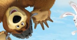 Masha and the bear clapping