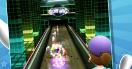 Wii sports Bowling Strike