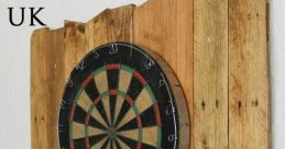Dart Hit Board Wood 6