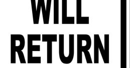 We wil be back