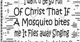 Singing mosquito josue