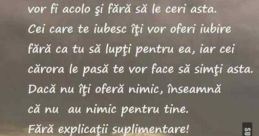 Da-te mai incolo ca nu am loc The phrase "Da-te mai incolo ca nu am loc" carries with it a sense of defiance and