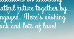 Engagement Wishes for my Friend Dude