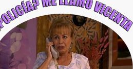 Me llamo Vicenta y estoy muy nerviosa