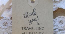 Thanks Travelling