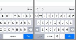 IPhone - Input