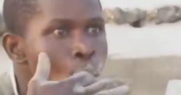 Man Eating Sand