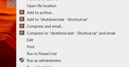 Windows shutting down