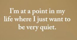 Stop All (Quiet)