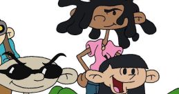 Colorful cast of "Codename: Kids Next Door" characters featuring playful expressions and adventurous spirit.