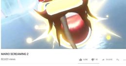 Mario screaming 2