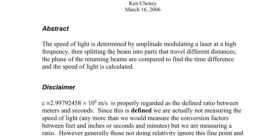 SpeedOfLight