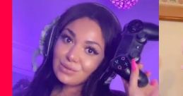 TikTok Lady as Xbox Gamer Girl