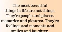 Beautiful thing in my life