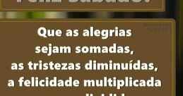 Bom sábado