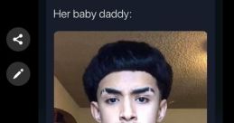 Funny social media exchange about parenting, featuring a humorous response. J. Joseph NICEEE meme style.